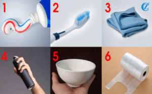 Dụng cụ cần để thực hiện cách lấy lại form mũ lưỡi trai