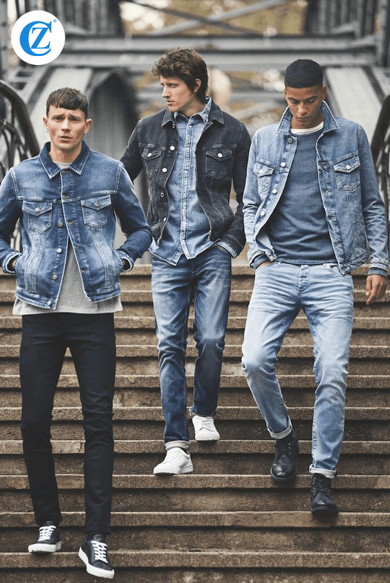 Phối Đồ Với Denim Jacket Nam